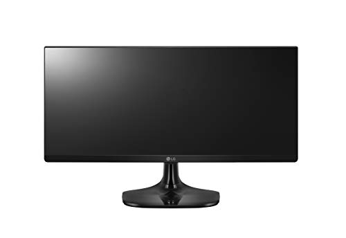 LG 25UM58-P - Monitor Profesional UltraWide WFHD de 63.5 cm (25") con Panel IPS (2560 x 1080 píxeles, 21:9, 250 cd/m², sRGB >99%, 1000:1, 5 ms GtG, 75 Hz, HDMIx2, Auriculares) Color Negro