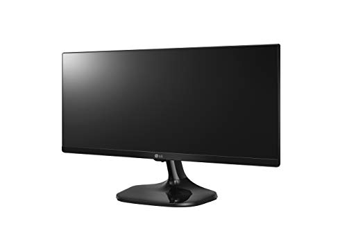 LG 25UM58-P - Monitor Profesional UltraWide WFHD de 63.5 cm (25") con Panel IPS (2560 x 1080 píxeles, 21:9, 250 cd/m², sRGB >99%, 1000:1, 5 ms GtG, 75 Hz, HDMIx2, Auriculares) Color Negro