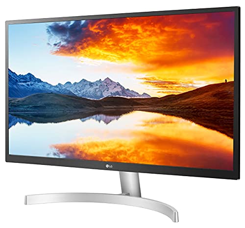 LG 27UL500-W pantalla para PC 68,6 cm (27") 4K Ultra HD LED Curva Mate Plata - Monitor (68,6 cm (27"), 3840 x 2160 Pixeles, 4K Ultra HD, LED, 5 ms, Plata)