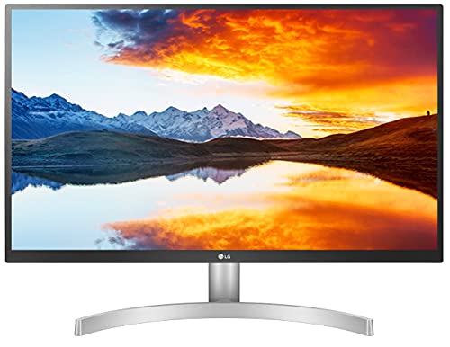 LG 27UL500-W pantalla para PC 68,6 cm (27") 4K Ultra HD LED Curva Mate Plata - Monitor (68,6 cm (27"), 3840 x 2160 Pixeles, 4K Ultra HD, LED, 5 ms, Plata)