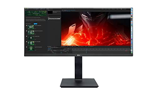 LG 29BN650-B - Monitor panoramico Corporativo (Panel IPS: 2560x1080p, 21:9, 250 cd/m², 1000:1, sRGB >99%, 75Hz, 5ms), diag. 73 cm, entradas: DP x1, HDMI x2; altavoces 7W, HDR10