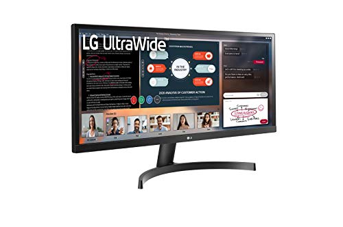 LG 29WL50S-B - Monitor de 73,66 cm (29"), 21:9 UltraWide(TM) Full HD IPS (AMD Radeon FreeSync, HDR 10, Modo AN, Maxxaudio, función multitarea), Color Negro