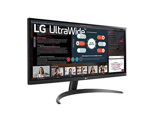 LG 29WP500-B - Monitor Ultrawide LG (Panel IPS: 2560 x 1080, 21:9, 250nits, 1000:1, 75Hz, 5ms, diag. 73 cm, HDR10), negro