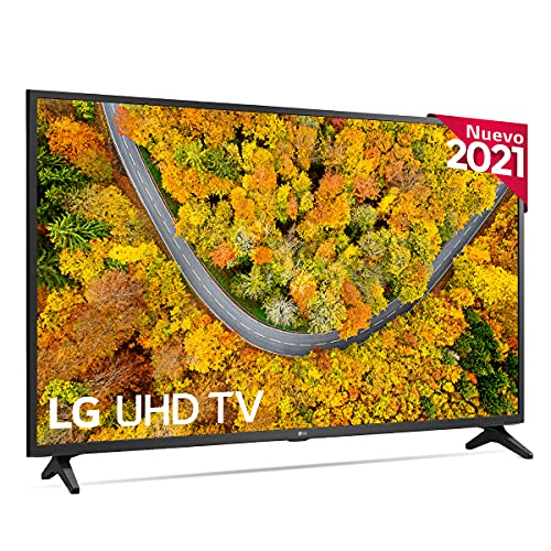 LG 50UP7500-ALEXA 2021-Smart TV 4K UHD 126 cm (50") con Procesador Quad Core, HDR10 Pro, HLG, Sonido Virtual Surround, HDMI 2.0, USB 2.0, Bluetooth 5.0, WiFi
