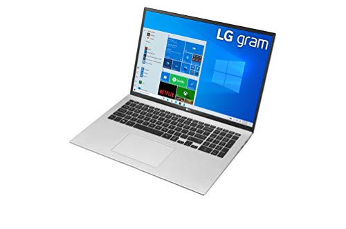 LG gram 17Z90P-G.AA88B Windows 11 Home - Portátil Ultraligero de 43,2cm (17") WQXGA 16:10 IPS (1,3Kg, autonomía 15h, Intel EvoTM i7 11ªgen., Iris Xe, 16GB RAM, 512GB SSD NVMe) Negro - Teclado Español