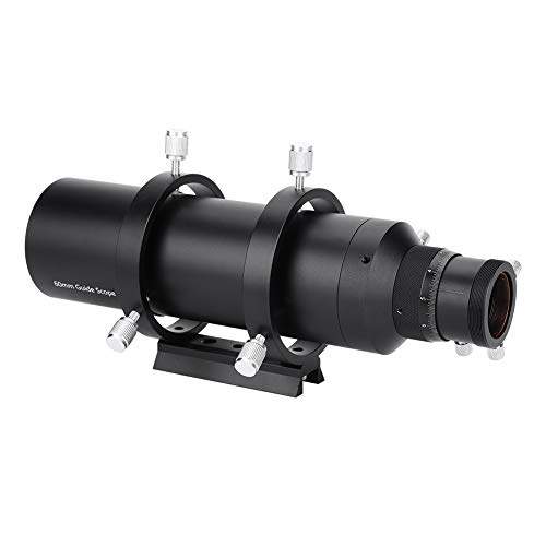 Liccx Alcance de guía de 60 mm, telescopio buscador, telescopio de guía de Enfoque helicoidal Doble de 60 mm para telescopio astronómico