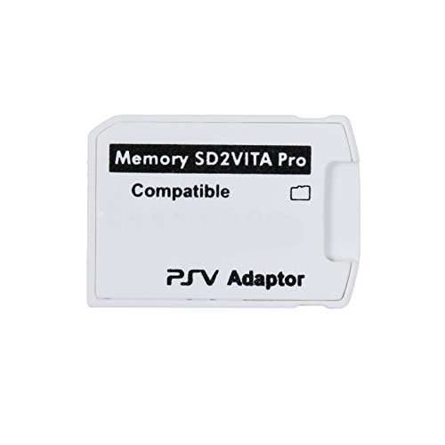 LICHIFIT Adaptador de tarjeta SD2VITA PSV Micro SD Dongle para tarjeta de memoria de juego de PS Vita 1000/2000 con sistema de firmware 3.60 o superior