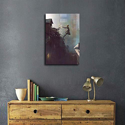 Lienzo de pintura de arte 30x50cm sin marco Plague Tale Innocence Concept Art Poster y arte de la pared Impresión de imagen Moderna decoración de dormitorio familiar Posters