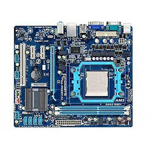 lilili Placa Base para juegosFit for Gigabyte GA-M68MT-S2P GA-M68MT-S2 Placa Base DDR3 Socket AM3 8G M68MT-S2P M68MT-S2 Placa Base de Escritorio de Estado sólidotarjeta Madre