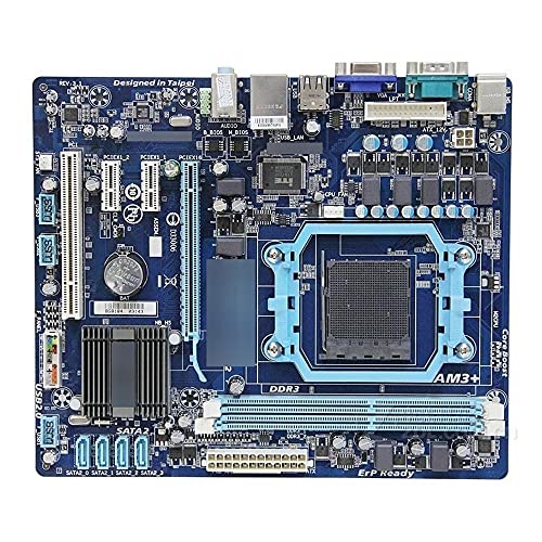 lilili Placa Base para juegosFit for Gigabyte GA-M68MT-S2P GA-M68MT-S2 Placa Base DDR3 Socket AM3 8G M68MT-S2P M68MT-S2 Placa Base de Escritorio de Estado sólidotarjeta Madre