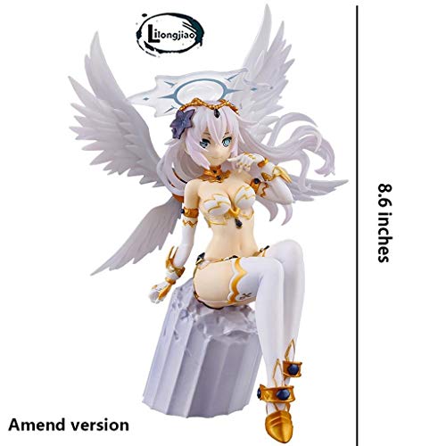 lilongjiao Hyperdimension Neptunia: Noire Negro Corazón de PVC Figura Modelo