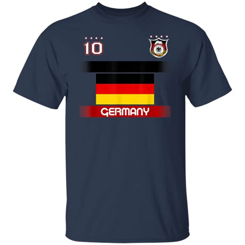 Limited Camiseta de fútbol con escudo alemán y número 10