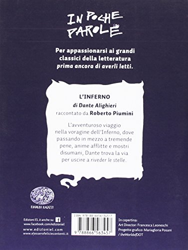 L'inferno da Dante Alighieri (In poche parole)