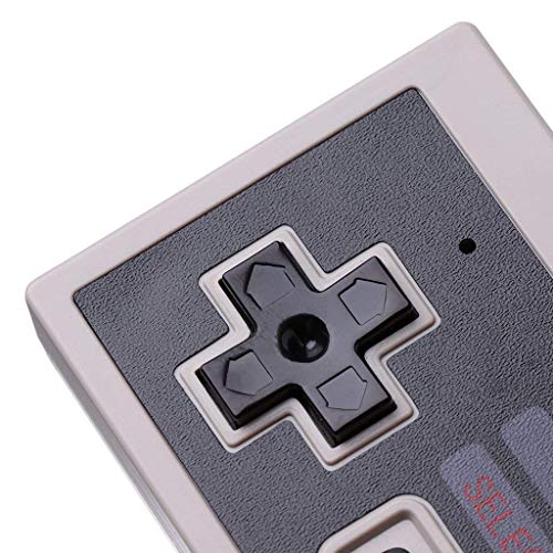 Link-e : Gamepad inalámbrico con función turbo para la consola Nintendo Mini Classic NES Edition (mando, controller, controlador de juegos)