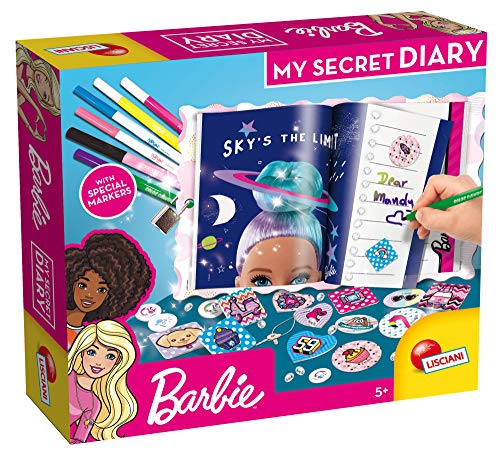 LISCIANI Barbie Mi diario secreto Nueva Edición-Juego Creativo para niñas a partir de 5 años, multicolor (86030)