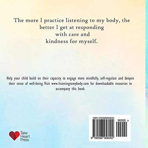 Listening to My Body: A guide to helping kids understand the connection between their sensations (what the heck are those?) and feelings so that they can get better at figuring out what they need.