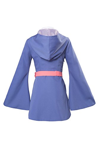 Little Witch Academia Atsuko Akko Kagari Uniform Dress Cosplay Disfraz de mujer XS