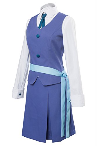 Little Witch Academia Diana Cavendish Uniform Vestido Cosplay Disfraz Mujer XL
