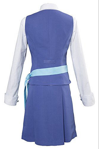 Little Witch Academia Diana Cavendish Uniform Vestido Cosplay Disfraz Mujer XL