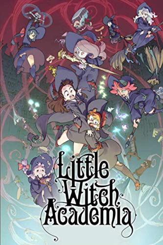 Little Witch Academia: Wide Ruled, Japanese Anime Notebook For Drawing, Writing, Painting, Sketching, Anime Lovers Gift Idea