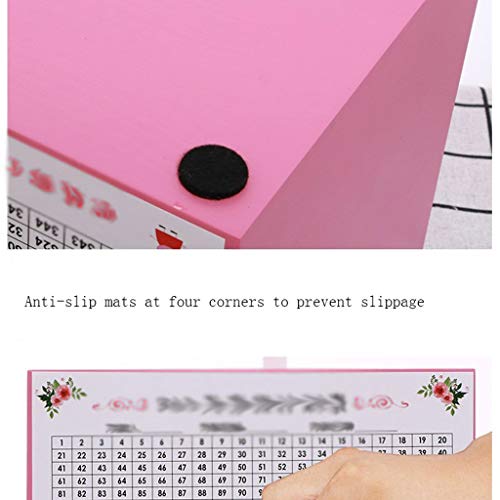 liushop Hucha Solo no se Puede ingresar a Piggy Bank Caja de depósito Grande 365 días Ahorre Dinero Plan Piggy Bank Hucha Contador