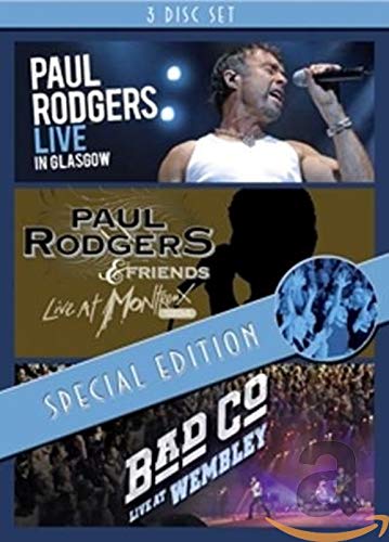 Live In Glasgow / Live At Montreux: 1994 / Bad Company: Live At Wembley [DVD]