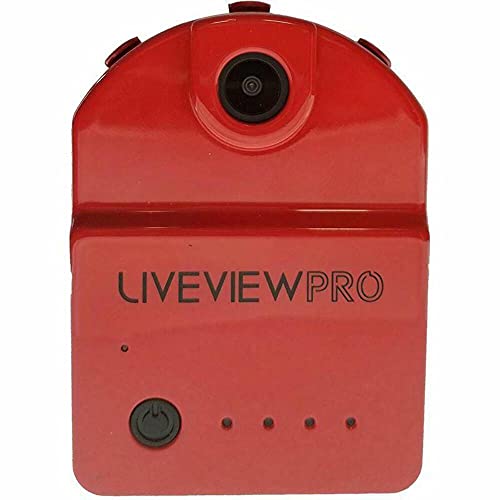 Live View Cámara Pro, Unisex-Adult, Rojo, One Size
