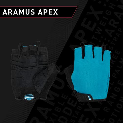 Lizard Skins Aramus Apex-Jet Black-Small Guantes de Ciclismo, Unisex, Negro Azabache, S