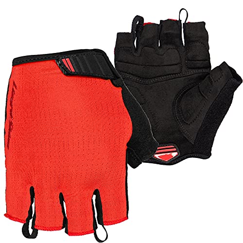 Lizard Skins Unisex's Aramus Apex - Rojo Carmesí - Guantes Ciclismo Pequeños
