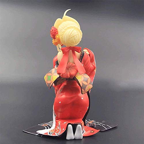 lkw-love Fate/EXTELLA: The Umbral Star: Nero Claudius (Versión Kimono) Figura Animada Modelo de Juguetes Niños Regalo Personaje Carácter Souvenir Ocupación Ornamento Estatua
