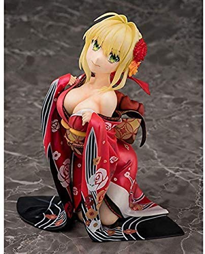 lkw-love Fate/EXTELLA: The Umbral Star: PVC Figure Nero Claudius (Kimono Version) - High 19CM