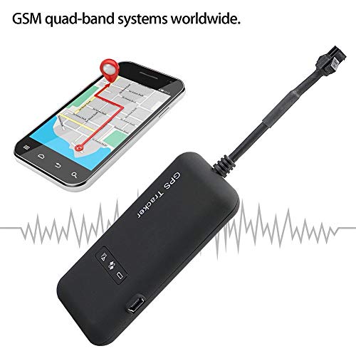 Localizador GPS，Zeerkeer GPS Tracker for Vehicles posición en Tiempo Real con Alarma geofence antirrobo Impermeable Rastreador de automóviles