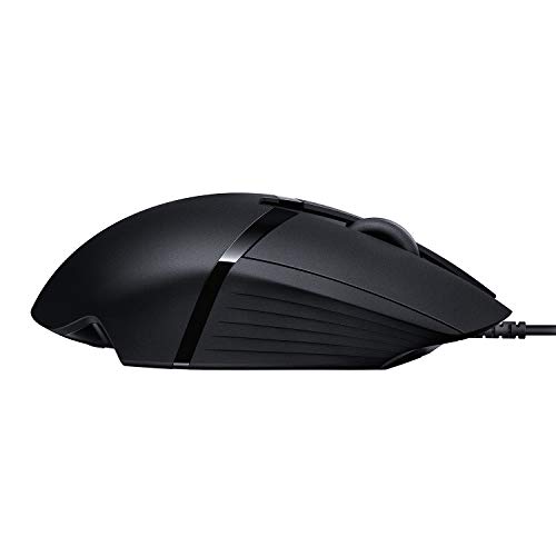 Logitech G402 Hyperion Fury Ratón Gaming con Cable, Seguimento Óptico 4,000 DPI, Peso Reducido, 8 Botones Programables, PC/Mac - Negro