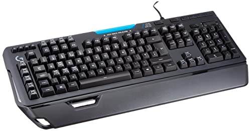 Logitech G910 Orion Spectrum Teclado Gaming Mecánico Retroiluminado, RGB LIGHTSYNC, Romer-G Táctil,9 Teclas G, Segunda Pantalla Arx, Disposición QWERTY Inglés, Negro