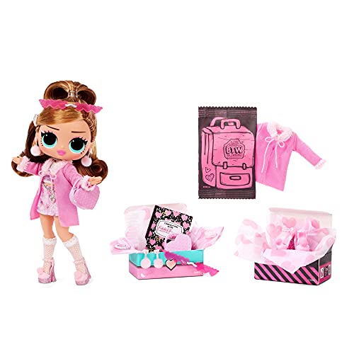 L.O.L. Surprise!- LOL Surprise Tweens-Descubre 15 Sorpresas-con Vestidos, Accesorios, Cepillo para el Pelo, Percha, Soporte para Muñecas Niños-Fancy Gurl, Color (576679C3)