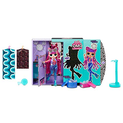 LOL Surprise OMG Muñeca de Moda ROLLER CHICK, con 20 Sorpresas, Ropa, Vestidos con Purpurina y Accesorios a la Moda, LOL Surprise OMG Serie 3, Muñeca Coleccionable para Niños Partir de 4 Años