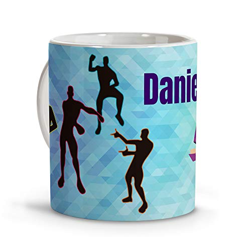 LolaPix Taza Fornite. Tazas Personalizadas. Regalo Friki. Tazas Originales con Nombre. Fornite