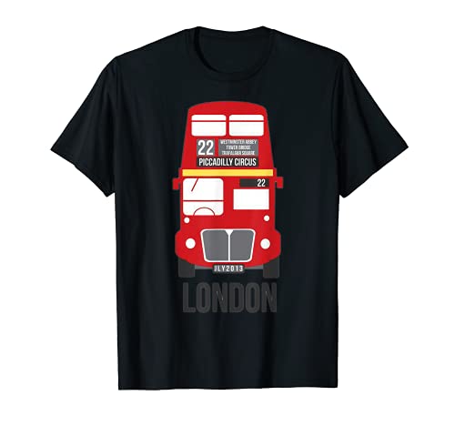 London red bus tourist for women men kids Camiseta