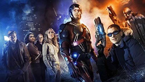 LONGLONG Legends of Tomorrow Season 3 62cm x 35cm 25inch x 14inch Silk Print Poster 007- Fabric Cloth Wall Decor Home Decor