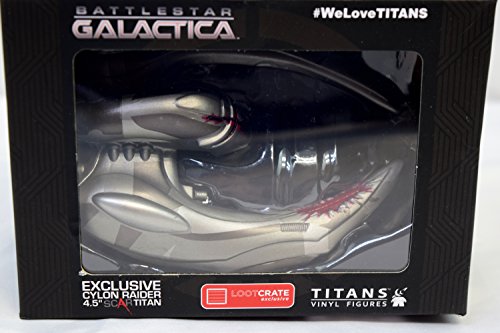 Loot Crate September 2016 Battlestar Galactica Cylon Raider 5-Inch Vinyl Figure Model by TITANS Vinyl Figures