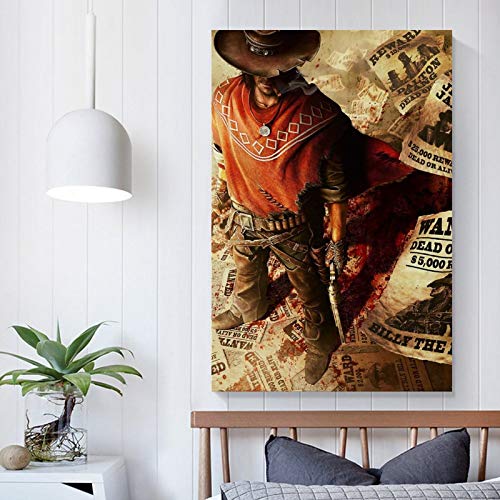 LOPOA Call of Juarez Gunslinger - Póster decorativo para pared (50 x 75 cm)