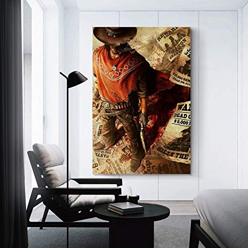 LOPOA Call of Juarez Gunslinger - Póster decorativo para pared (50 x 75 cm)
