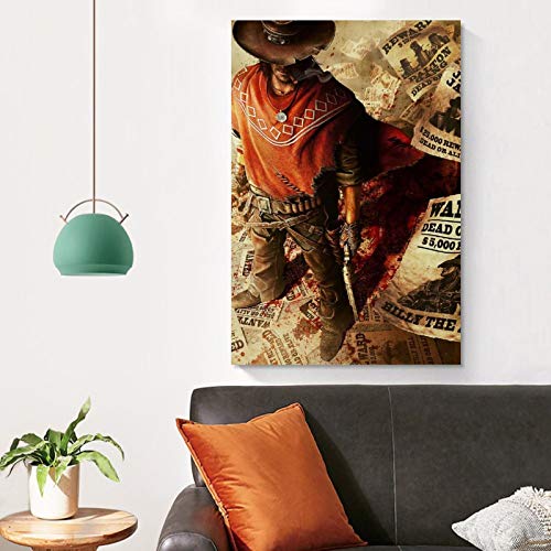 LOPOA Call of Juarez Gunslinger - Póster decorativo para pared (50 x 75 cm)