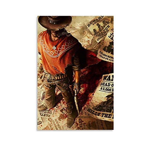 LOPOA Call of Juarez Gunslinger - Póster decorativo para pared (50 x 75 cm)