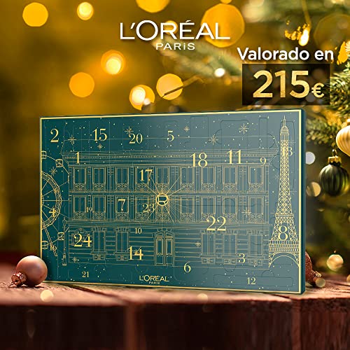 L'Oréal París - Calendario de Adviento de Maquillaje 2021, 24 Productos de belleza