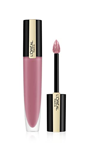 L'Oréal Paris Rouge Signature 105 I Rule Pintalabios Mate Permanente Rosa - 7 ml