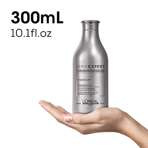 L'Oreal Professionnel Champú Silver para Cabellos Blancos y Grises, 300 ml
