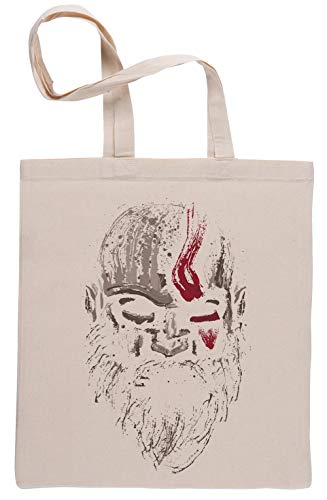 los Guerrero De Dioses Beige Reutilizable Bolsa De Compras Reusable Beige Shopping Bag