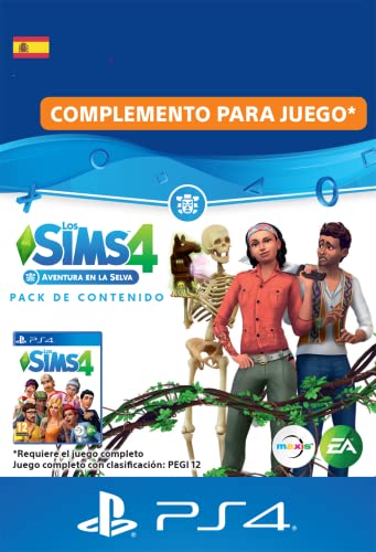 Los Sims 4 - Aventura en la Selva - Pack de Contenido | Código de descarga PS4 - Cuenta española