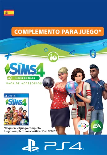 Los Sims 4 - Noche de Bolos - Pack de Accesorios | Código de descarga PS4 - Cuenta española